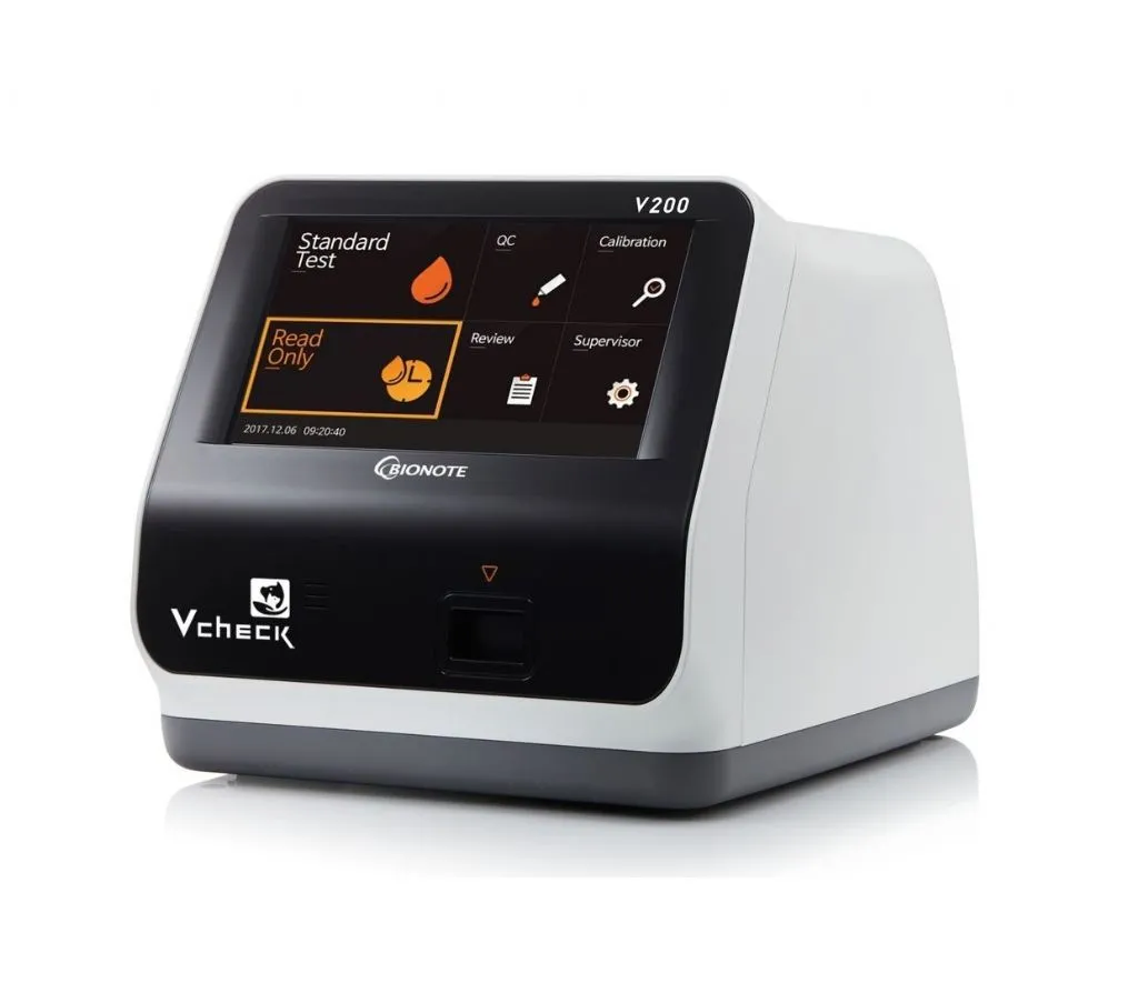 Vcheck V200 OTOMATİK VETERİNER HORMON ANALİZ VE BAĞIŞIKLIK TESTLERİ CİHAZI