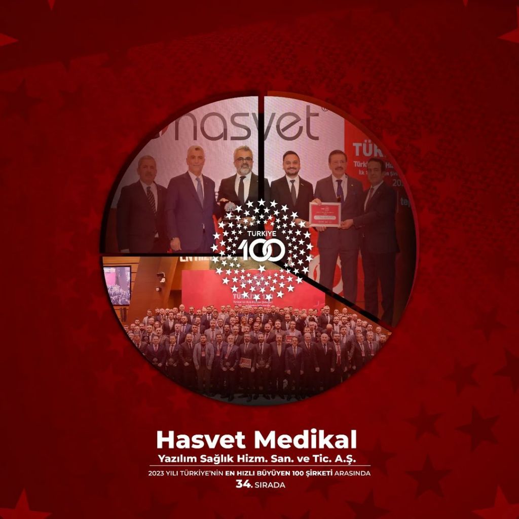 HASVET A.Ş.'YE TÜRKİYE`NİN EN HIZLI BÜYÜYEN 34. ŞİRKETİ ÖDÜLÜ