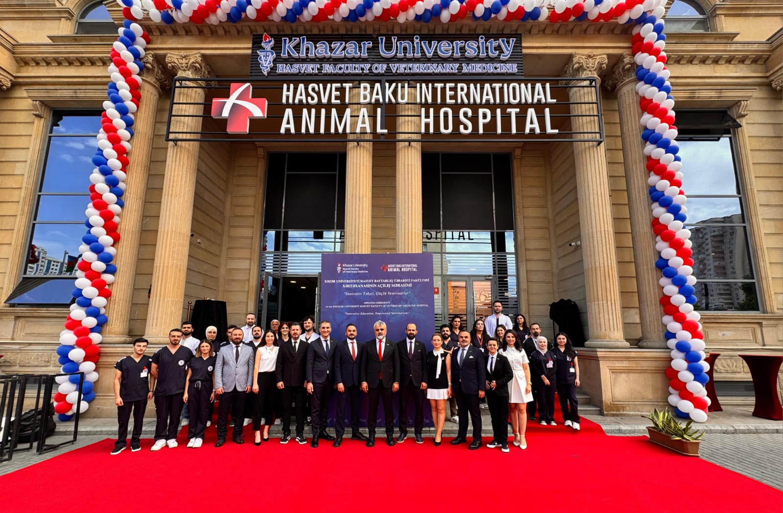 HASVET BAKU INTERNATIONAL ANIMAL HOSPITAL VE HASVET VETERİNER FAKÜLTESİ İŞBİRLİĞİ
